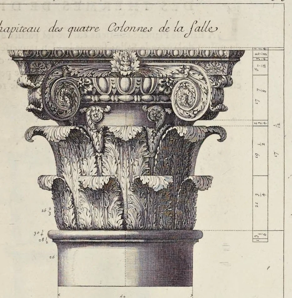 An illustration from Les édifices antiques de Rome, 1682, leaf 332