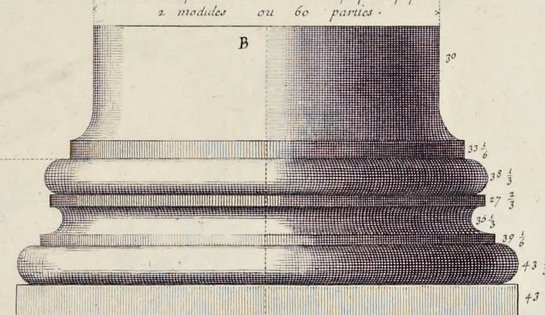 An illustration from Les édifices antiques de Rome, 1682, leaf 332