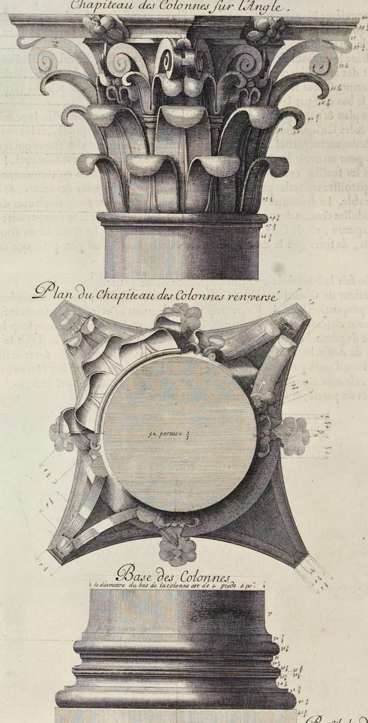 An illustration from Les édifices antiques de Rome, 1682, leaf 51
