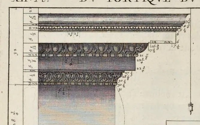 An illustration from Les édifices antiques de Rome, 1682, leaf 57