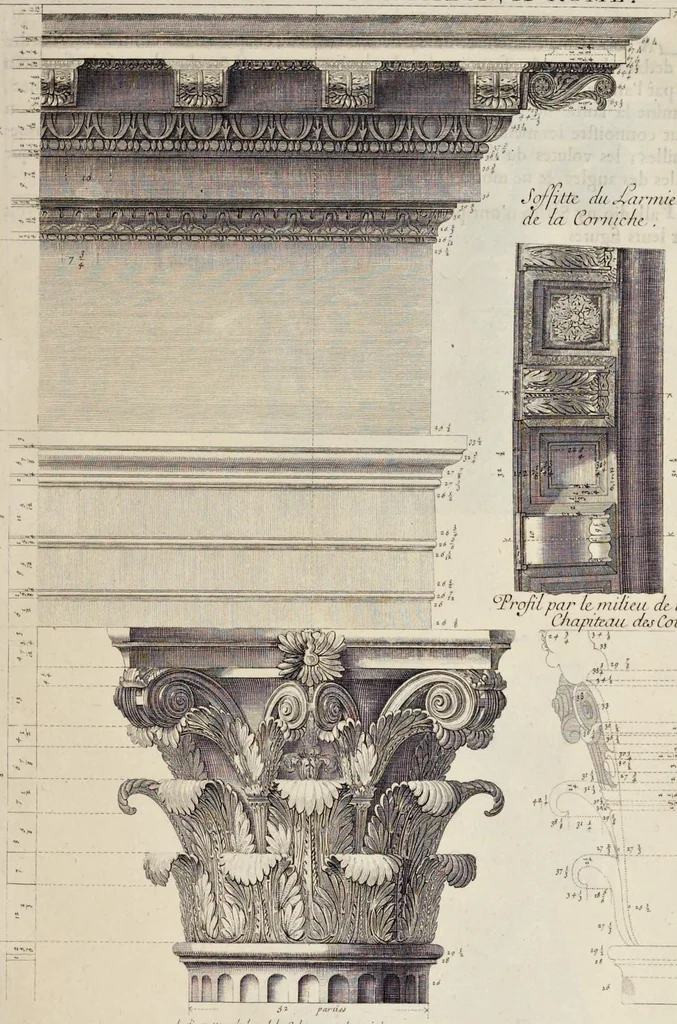 An illustration from Les édifices antiques de Rome, 1682, leaf 62