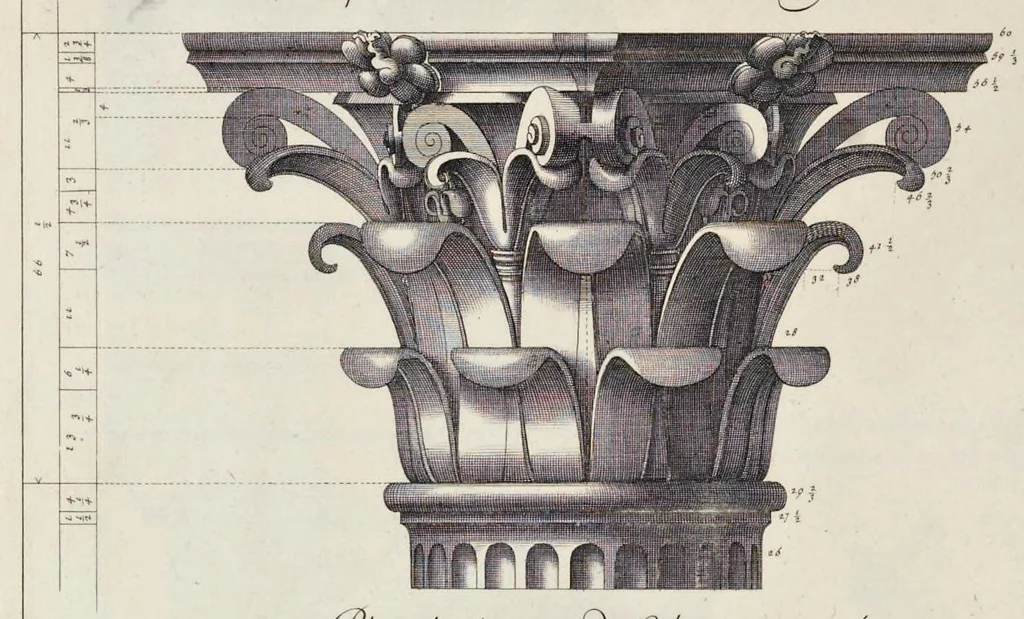 An illustration from Les édifices antiques de Rome, 1682, leaf 79