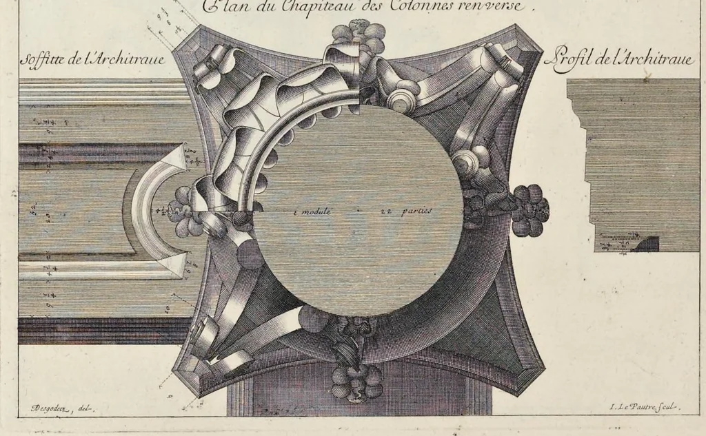 An illustration from Les édifices antiques de Rome, 1682, leaf 79