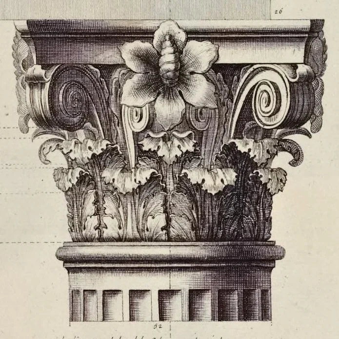 An illustration from Les édifices antiques de Rome, 1682, leaf 110