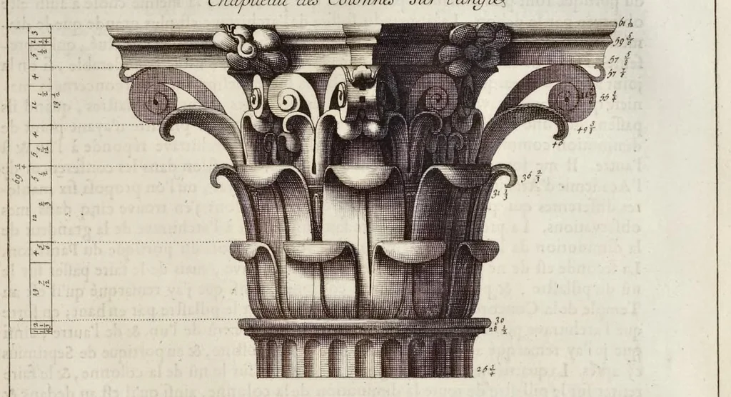 An illustration from Les édifices antiques de Rome, 1682, leaf 162