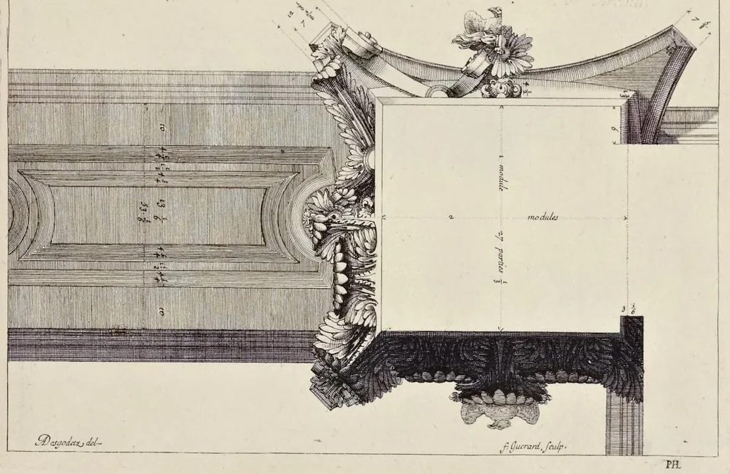 An illustration from Les édifices antiques de Rome, 1682, leaf 192