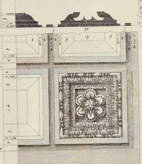 An illustration from Les édifices antiques de Rome, 1682, leaf 234