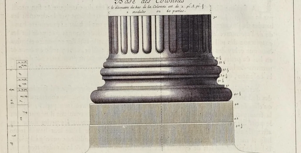 An illustration from Les édifices antiques de Rome, 1682, leaf 256
