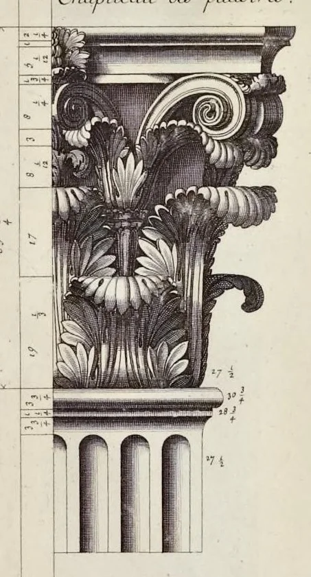 An illustration from Les édifices antiques de Rome, 1682, leaf 260