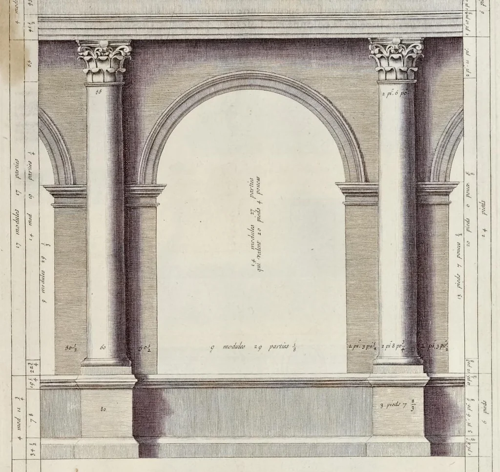 An illustration from Les édifices antiques de Rome, 1682, leaf 286