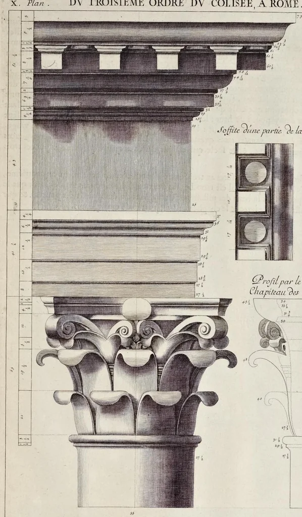 An illustration from Les édifices antiques de Rome, 1682, leaf 290