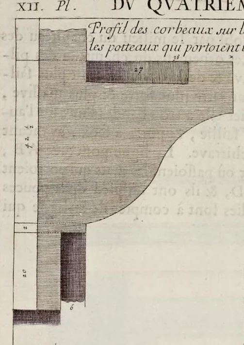 An illustration from Les édifices antiques de Rome, 1682, leaf 294
