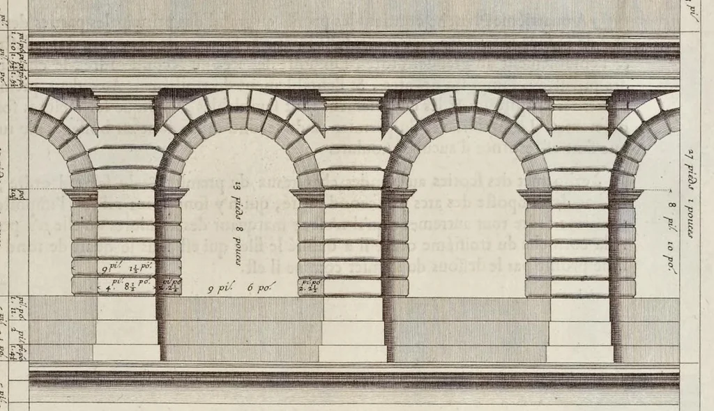 An illustration from Les édifices antiques de Rome, 1682, leaf 306