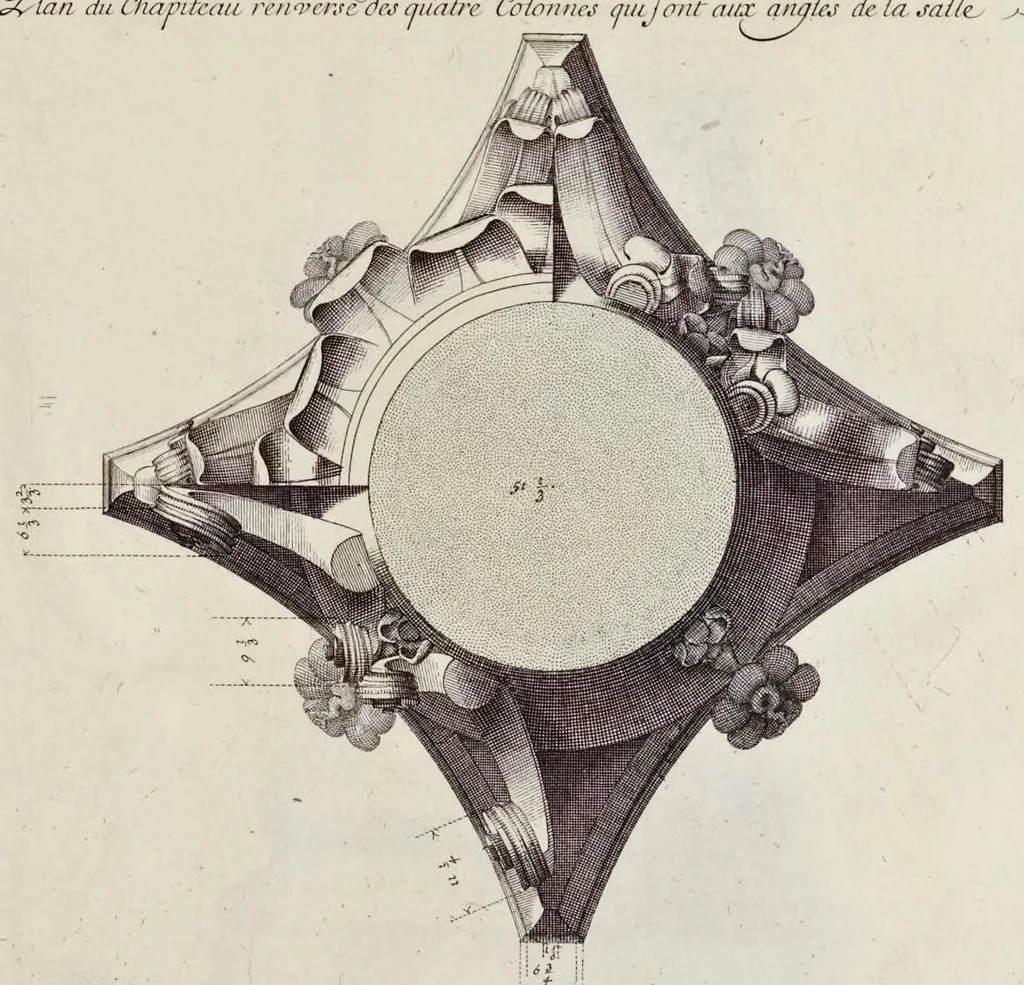 An illustration from Les édifices antiques de Rome, 1682, leaf 330