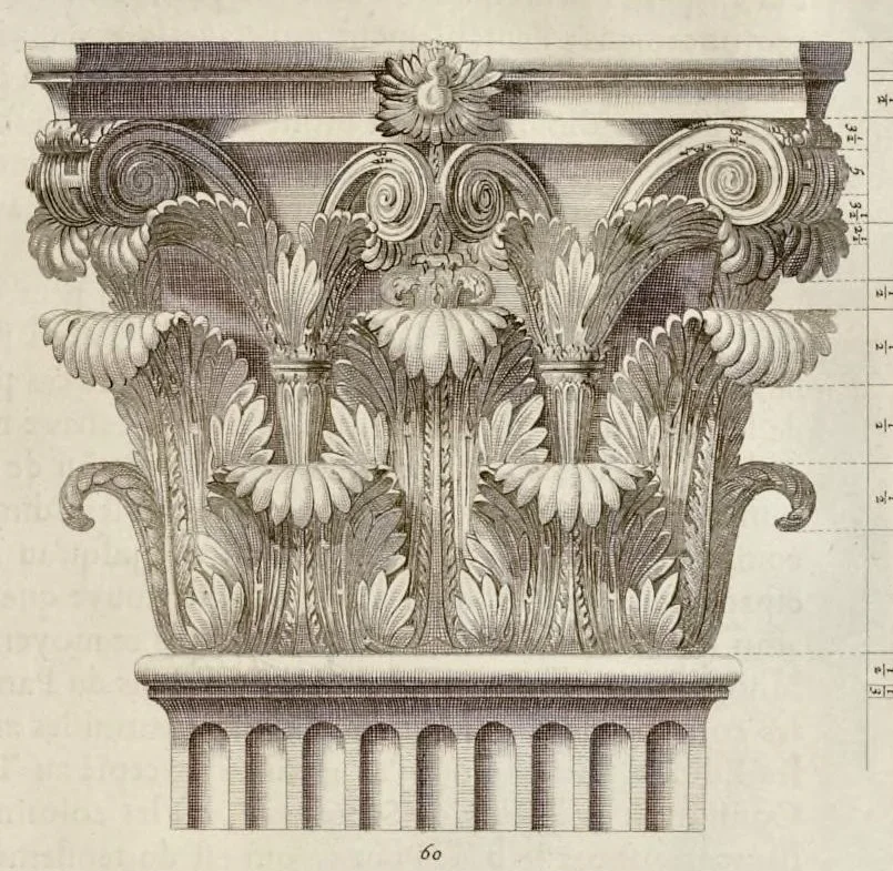 An illustration from Les édifices antiques de Rome, 1682, leaf 66