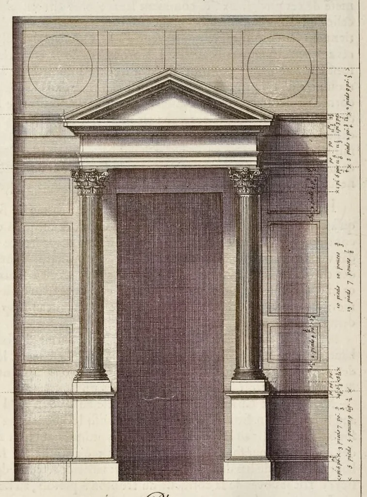 An illustration from Les édifices antiques de Rome, 1682, leaf 75