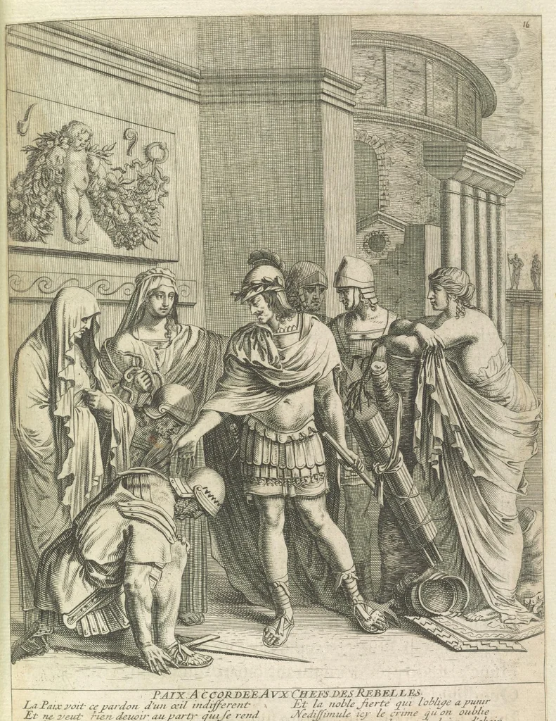 An illustration from Monumens de l'histoire de France, en estampes et dessins .., 1783, leaf 132