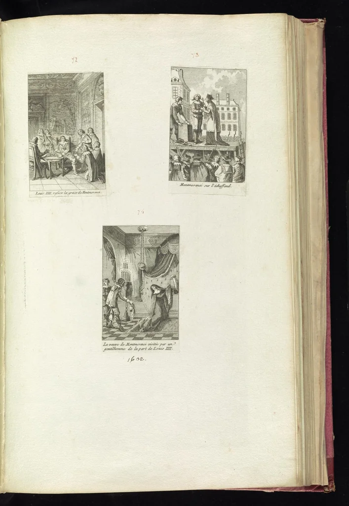 An illustration from Monumens de l'histoire de France, en estampes et dessins .., 1783, leaf 166
