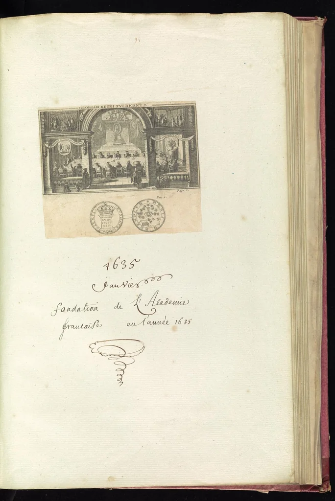 An illustration from Monumens de l'histoire de France, en estampes et dessins .., 1783, leaf 216