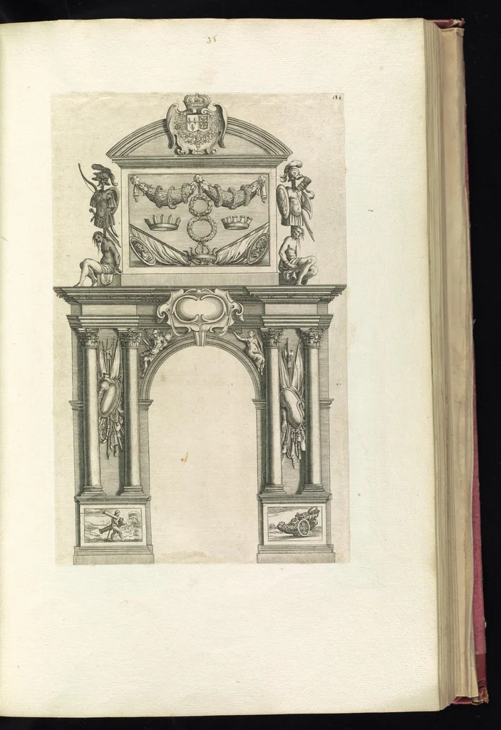 An illustration from Monumens de l'histoire de France, en estampes et dessins .., 1783, leaf 80