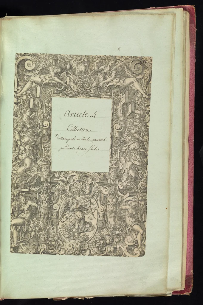 An illustration from Monumens de l'histoire de France, en estampes et dessins .., 1783, leaf 142