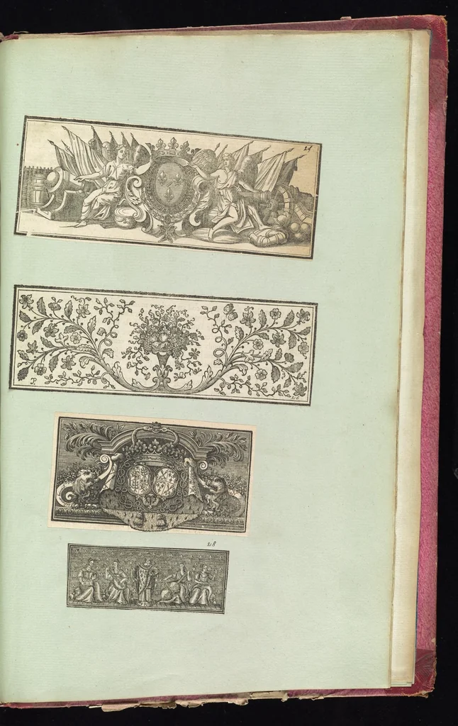 An illustration from Monumens de l'histoire de France, en estampes et dessins .., 1783, leaf 212