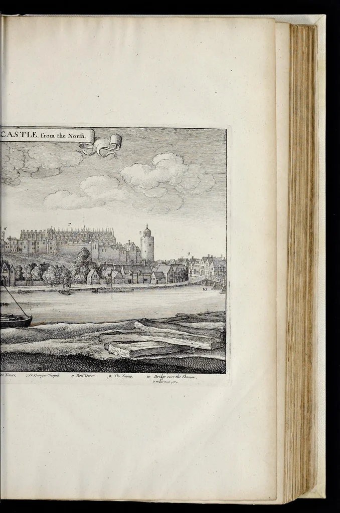 An illustration from The institution, laws & ceremonies of the most noble Order of the Garter : work furnished with variety of matter, relating to honor and noblesse, 1672, leaf 172
