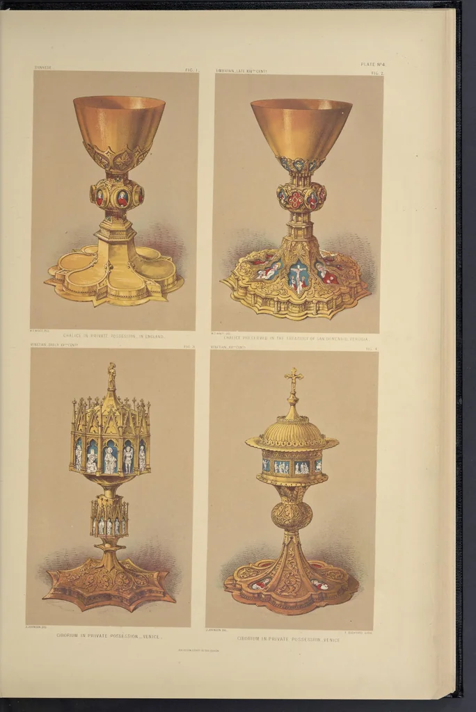 An illustration from Metal-work and its artistic design : dedicated, by express permission, to the Right Hon. Henry Labouchere, 1852, leaf 148