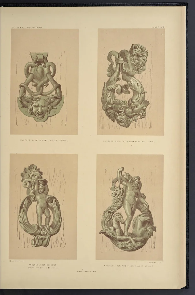 An illustration from Metal-work and its artistic design : dedicated, by express permission, to the Right Hon. Henry Labouchere, 1852, leaf 154