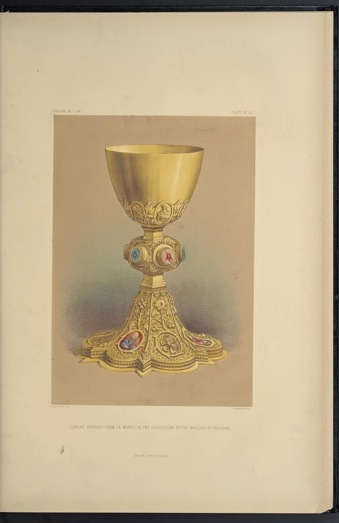 An illustration from Metal-work and its artistic design : dedicated, by express permission, to the Right Hon. Henry Labouchere, 1852, leaf 164
