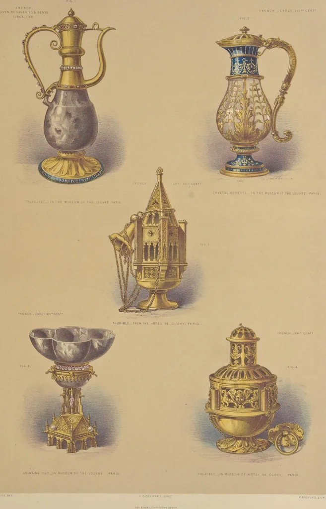 An illustration from Metal-work and its artistic design : dedicated, by express permission, to the Right Hon. Henry Labouchere, 1852, leaf 168