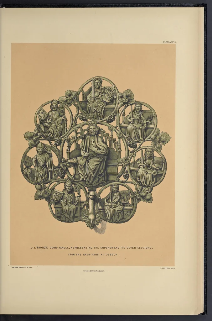An illustration from Metal-work and its artistic design : dedicated, by express permission, to the Right Hon. Henry Labouchere, 1852, leaf 170