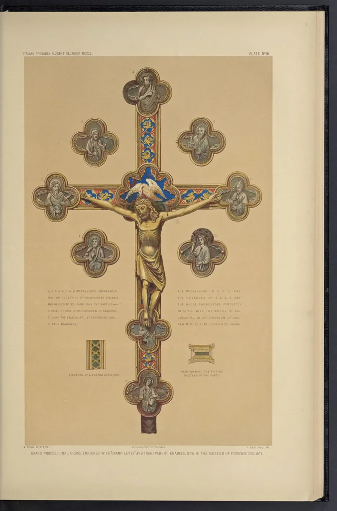An illustration from Metal-work and its artistic design : dedicated, by express permission, to the Right Hon. Henry Labouchere, 1852, leaf 172