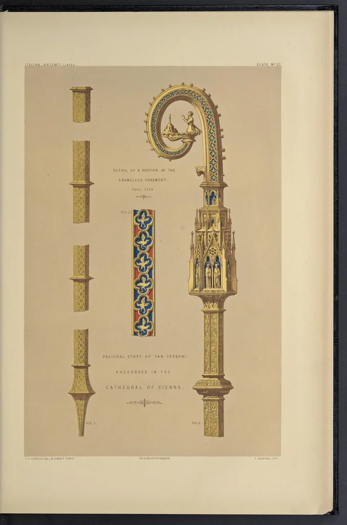 An illustration from Metal-work and its artistic design : dedicated, by express permission, to the Right Hon. Henry Labouchere, 1852, leaf 180