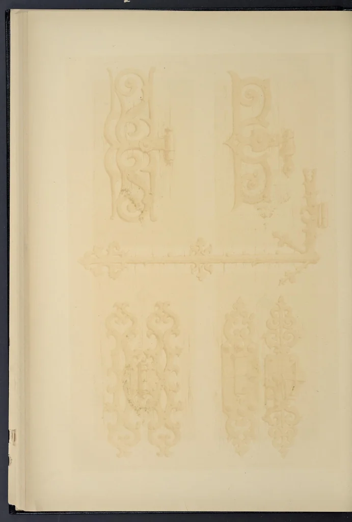 An illustration from Metal-work and its artistic design : dedicated, by express permission, to the Right Hon. Henry Labouchere, 1852, leaf 185