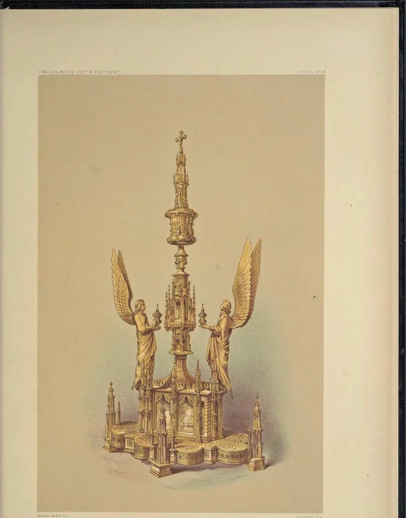 An illustration from Metal-work and its artistic design : dedicated, by express permission, to the Right Hon. Henry Labouchere, 1852, leaf 196