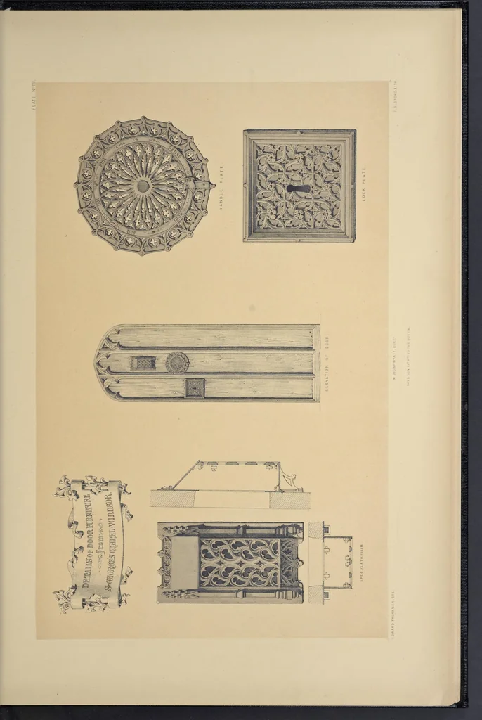 An illustration from Metal-work and its artistic design : dedicated, by express permission, to the Right Hon. Henry Labouchere, 1852, leaf 198