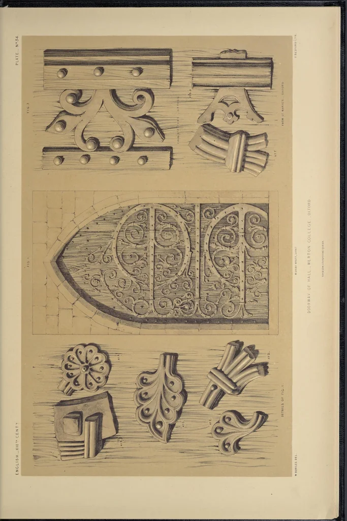 An illustration from Metal-work and its artistic design : dedicated, by express permission, to the Right Hon. Henry Labouchere, 1852, leaf 208