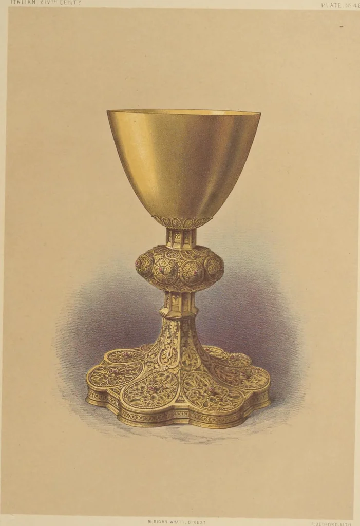 An illustration from Metal-work and its artistic design : dedicated, by express permission, to the Right Hon. Henry Labouchere, 1852, leaf 232