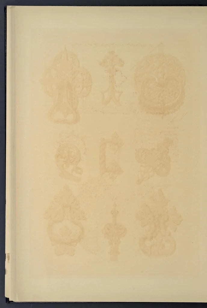 An illustration from Metal-work and its artistic design : dedicated, by express permission, to the Right Hon. Henry Labouchere, 1852, leaf 235