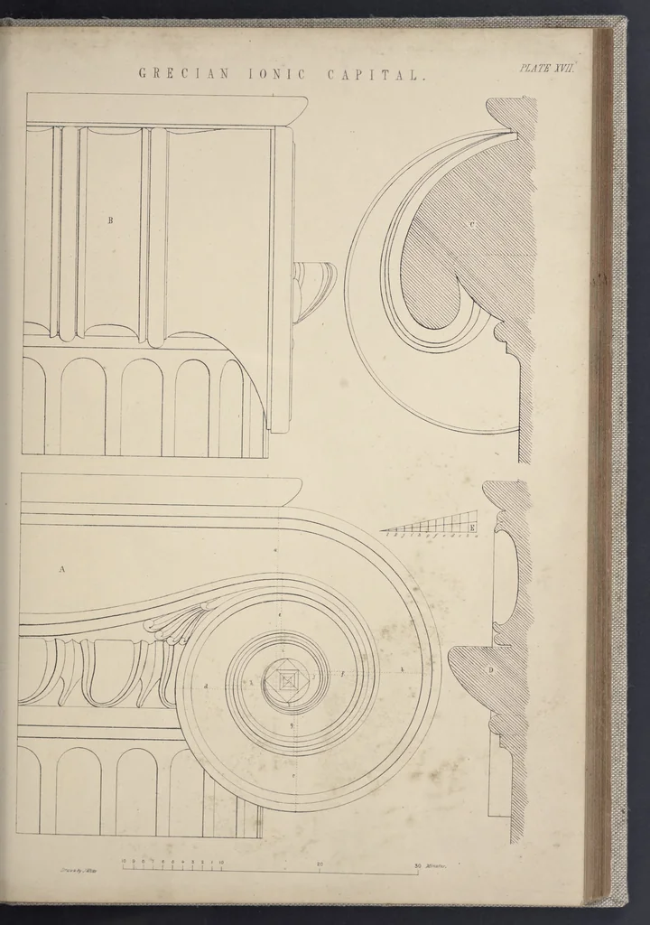 An illustration from Rural architecture : a series of designs, for ornamental cottages and villas, exemplified in plans, elevations, sections, and details, with descriptions, 1856, leaf 146