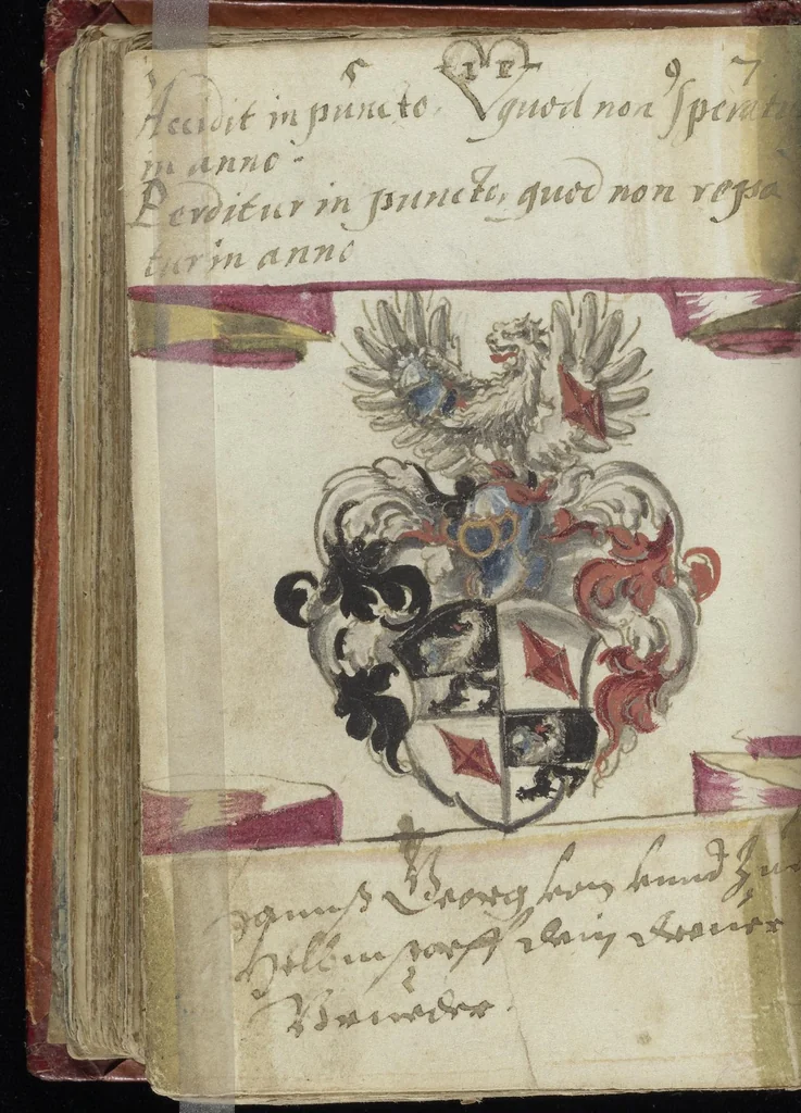 An illustration from [Autograph album of Johann Joachim Prack von Asch], 1587, leaf 533