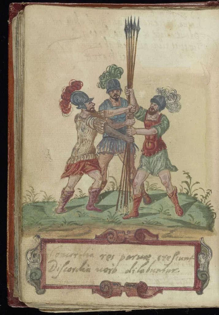 An illustration from [Autograph album of Johann Joachim Prack von Asch], 1587, leaf 631