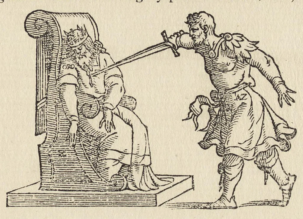 An illustration from The new pearl of great price : a treatise concerning the treasure and most precious stone of the philosophers, or, the method and procedure of this divine art : with observations drawn from the works of Arnoldus, Raymondus, Rhasis, Albertus, and Michael Scotus, 1894, leaf 54