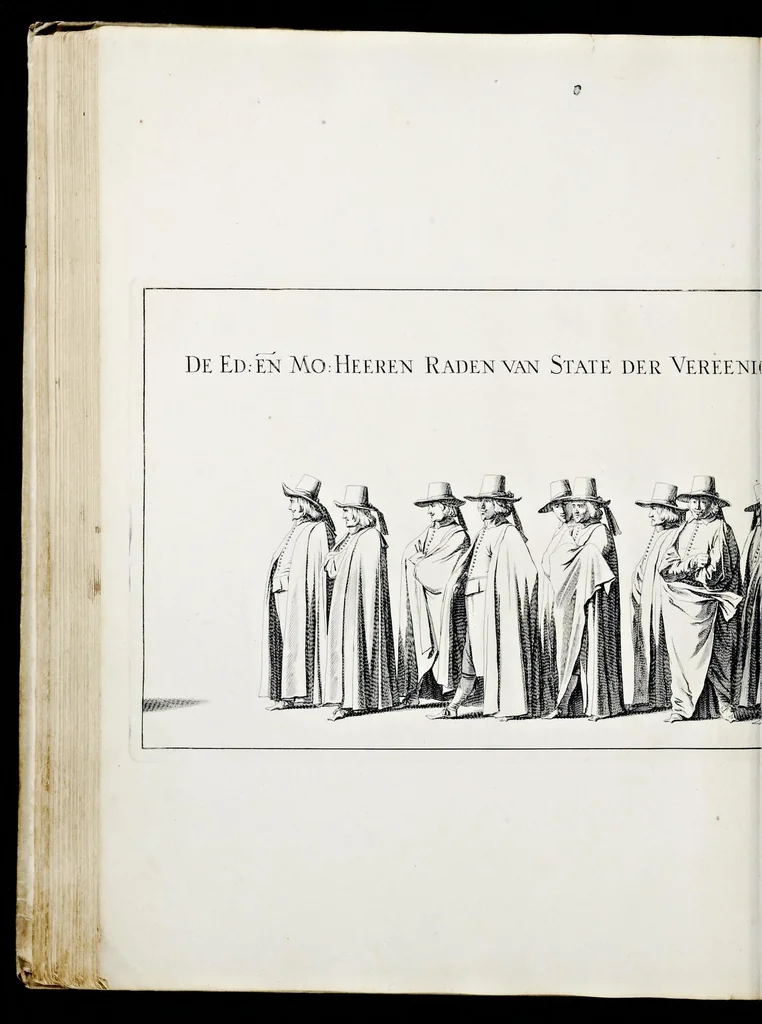 An illustration from Begraeffenisse van Syne Hoogheyt Frederick Henrick, by der gratien Gods prince van Orange ..., 1651, leaf 145