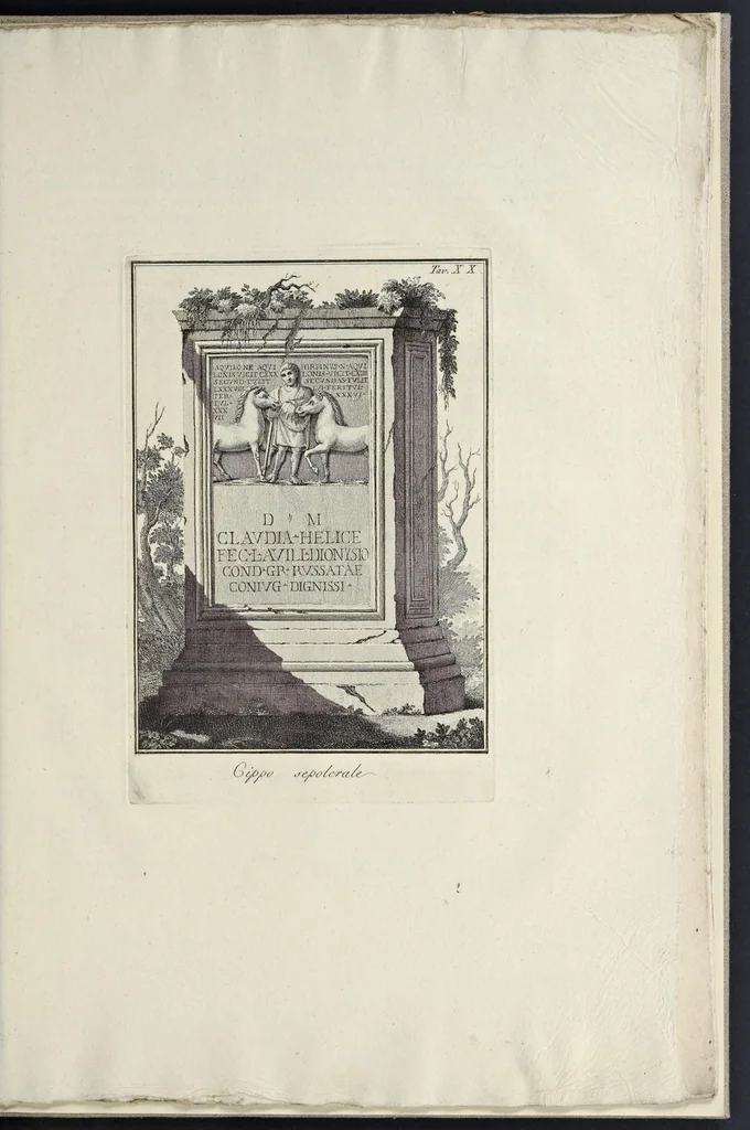 An illustration from Descrizione dei circhi : particolarmente di quello di Caracalla e dei giuochi in essi celebrati, 1789, leaf 176
