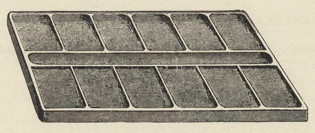 An illustration from A manual for china painters, being a practical and comprehensive treatise on the art of painting china and glass with mineral colors, 1907, leaf 104