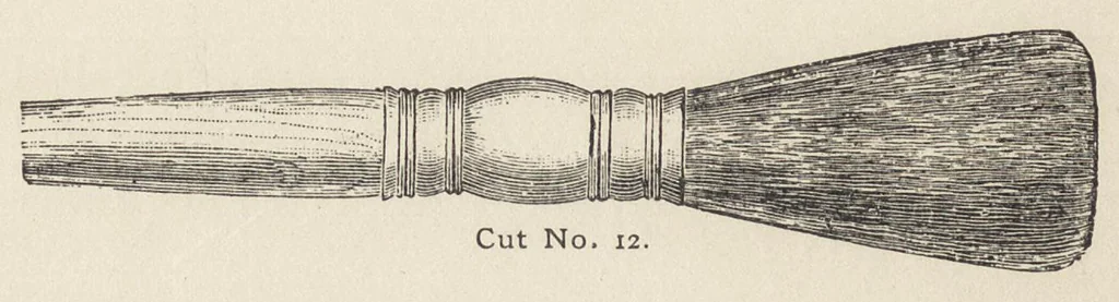 An illustration from A manual for china painters, being a practical and comprehensive treatise on the art of painting china and glass with mineral colors, 1907, leaf 91