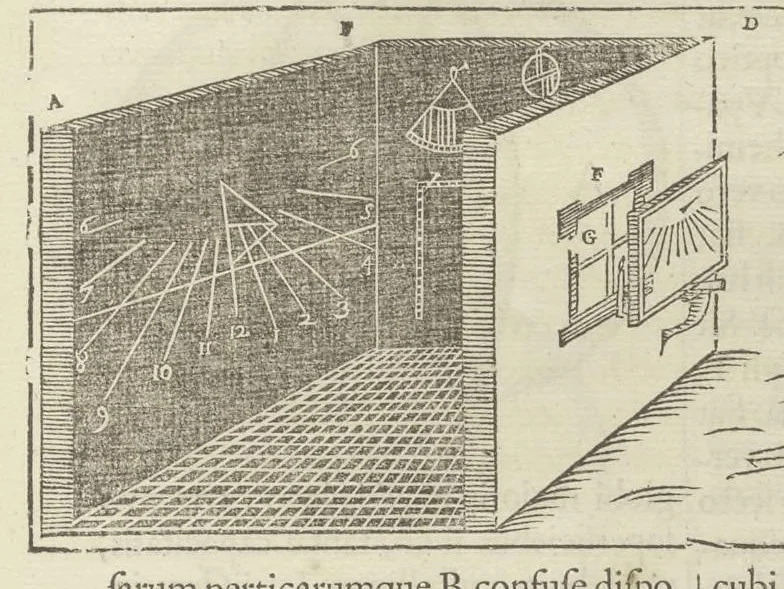 An illustration from Physiologia Kircheriana experimentalis : qua summa argumentorum multitudine & varietate naturalium rerum scientia per experimenta physica, mathematica, medica, chymica, musica, magnetica, mechanica comprobatur atque stabilitur, 1680, leaf 120