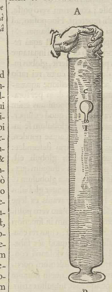 An illustration from Physiologia Kircheriana experimentalis : qua summa argumentorum multitudine & varietate naturalium rerum scientia per experimenta physica, mathematica, medica, chymica, musica, magnetica, mechanica comprobatur atque stabilitur, 1680, leaf 162